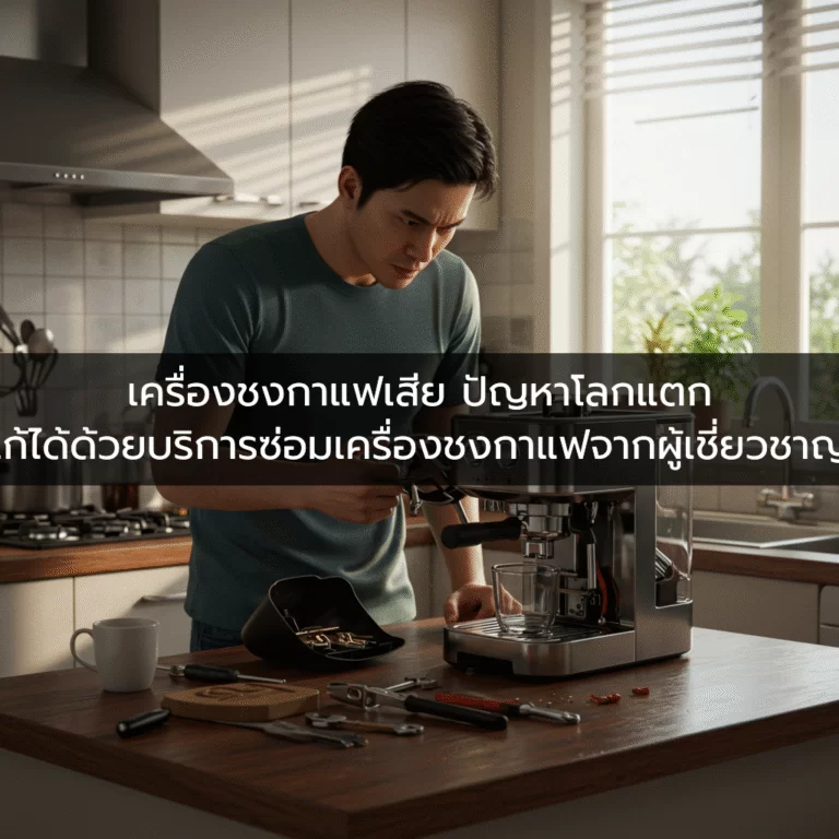 เครื่องชงกาแฟเสีย