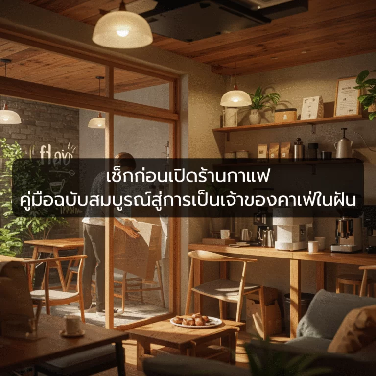 เปิดร้านกาแฟ